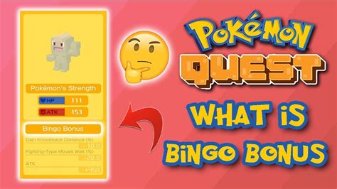 bingo bonus pokemon quest
